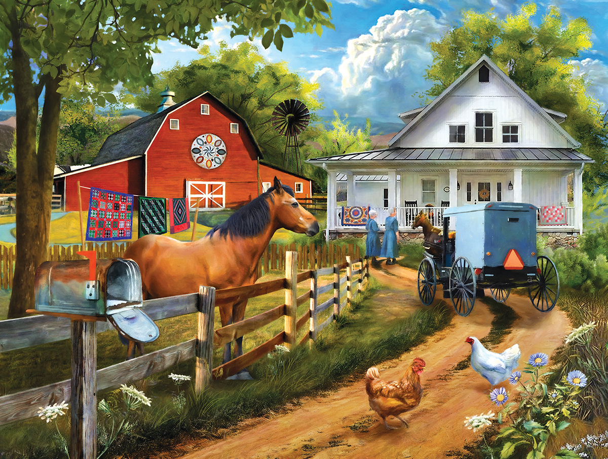 SunsOut XXL Teile - Visiting Neighbors 300 Teile Puzzle Sunsout-29802 SunsOut XXL Teile - Visiting Neighbors 300 Teile Puzzle Sunsout-29802 von SunsOut