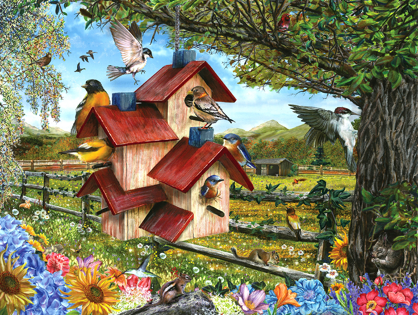 SunsOut XXL Teile - Vogelcondo 300 Teile Puzzle Sunsout-52314 SunsOut XXL Teile - Vogelcondo 300 Teile Puzzle Sunsout-52314 von SunsOut