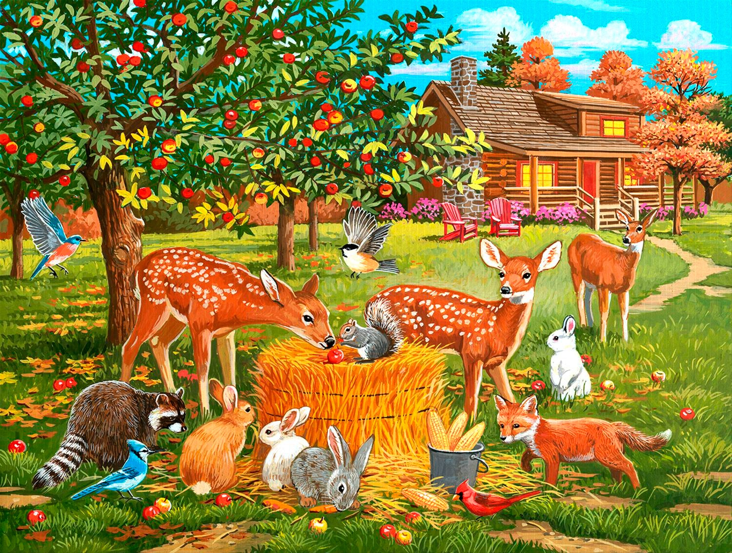 SunsOut Zusammenkunft unter dem Apfelbaum 500 Teile Puzzle Sunsout-30499 SunsOut Zusammenkunft unter dem Apfelbaum 500 Teile Puzzle Sunsout-30499 von SunsOut