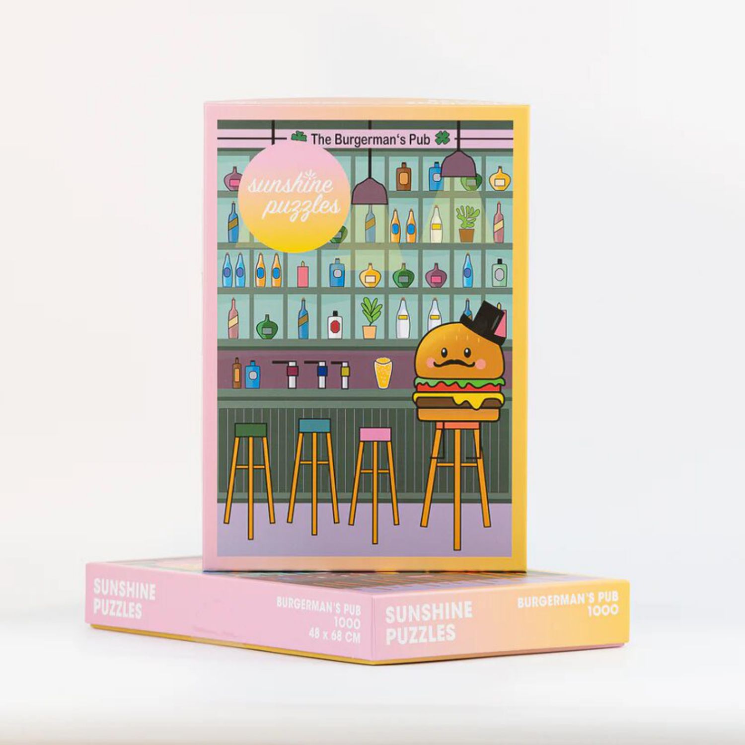 Sunshine Puzzle 1000 Teile – Burgermans Pub - von Sunshine Puzzles