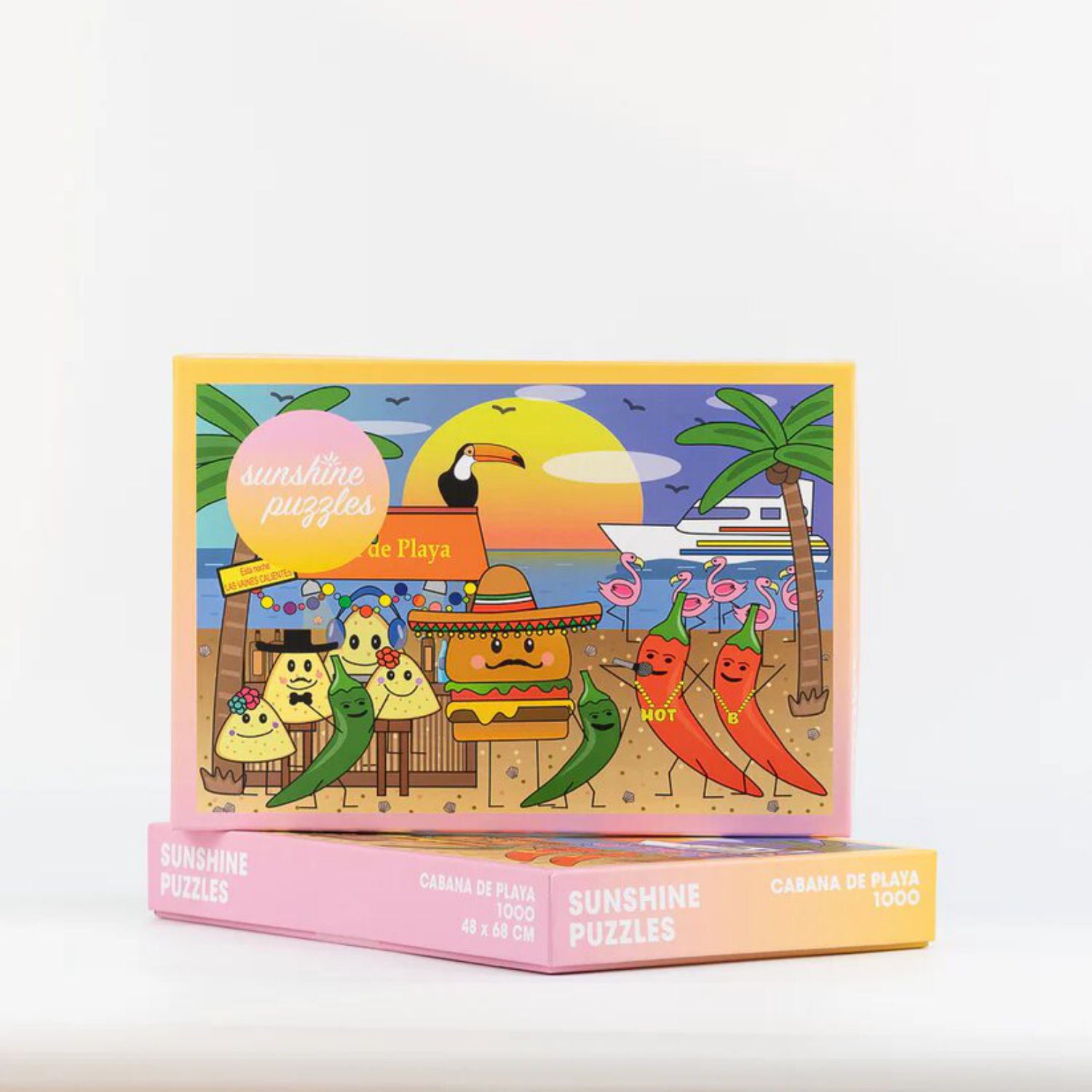 Sunshine Puzzle 1000 Teile – Cabana de Playa - von Sunshine Puzzles
