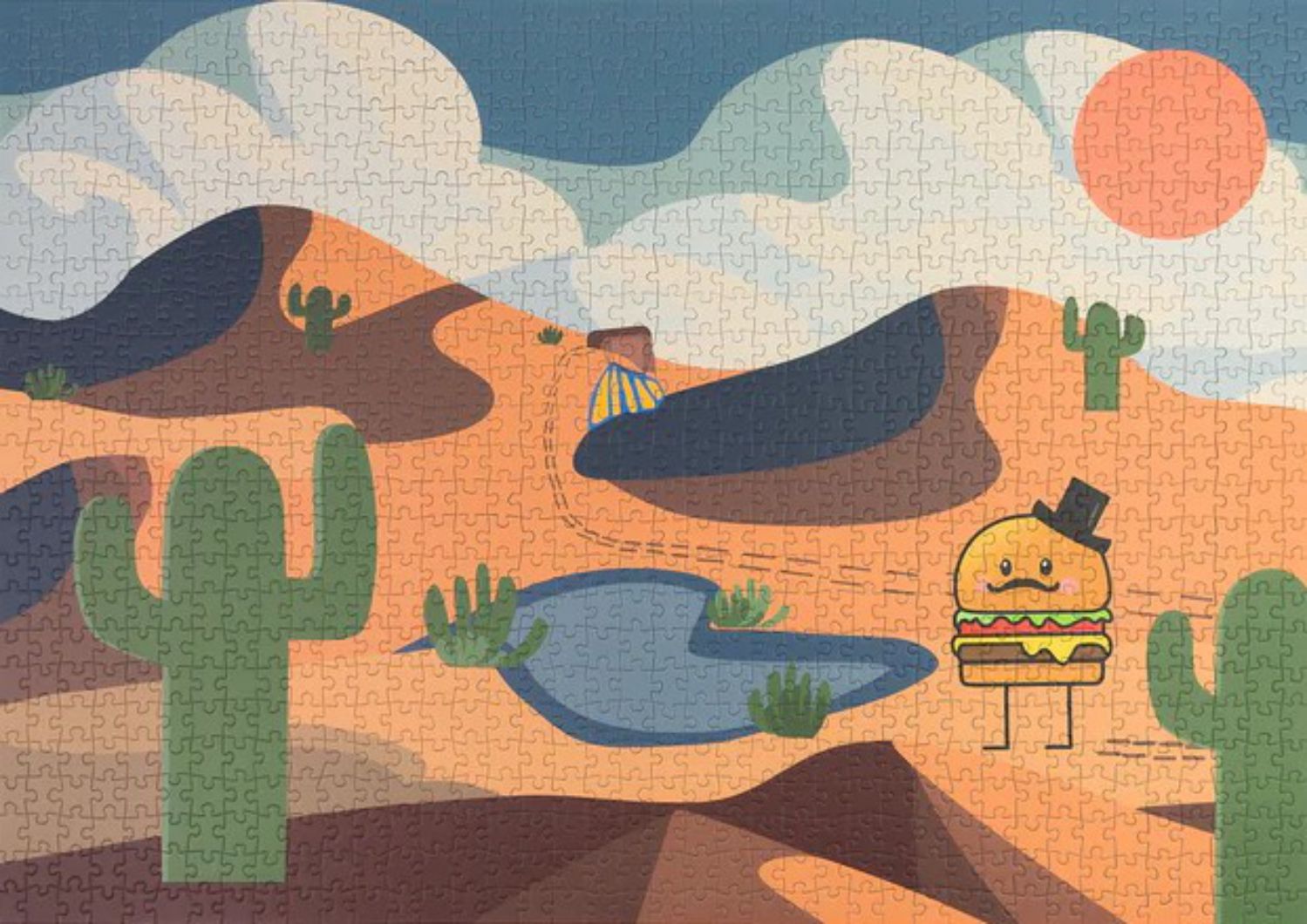 Sunshine Puzzle 1000 Teile – Lost - von Sunshine Puzzles