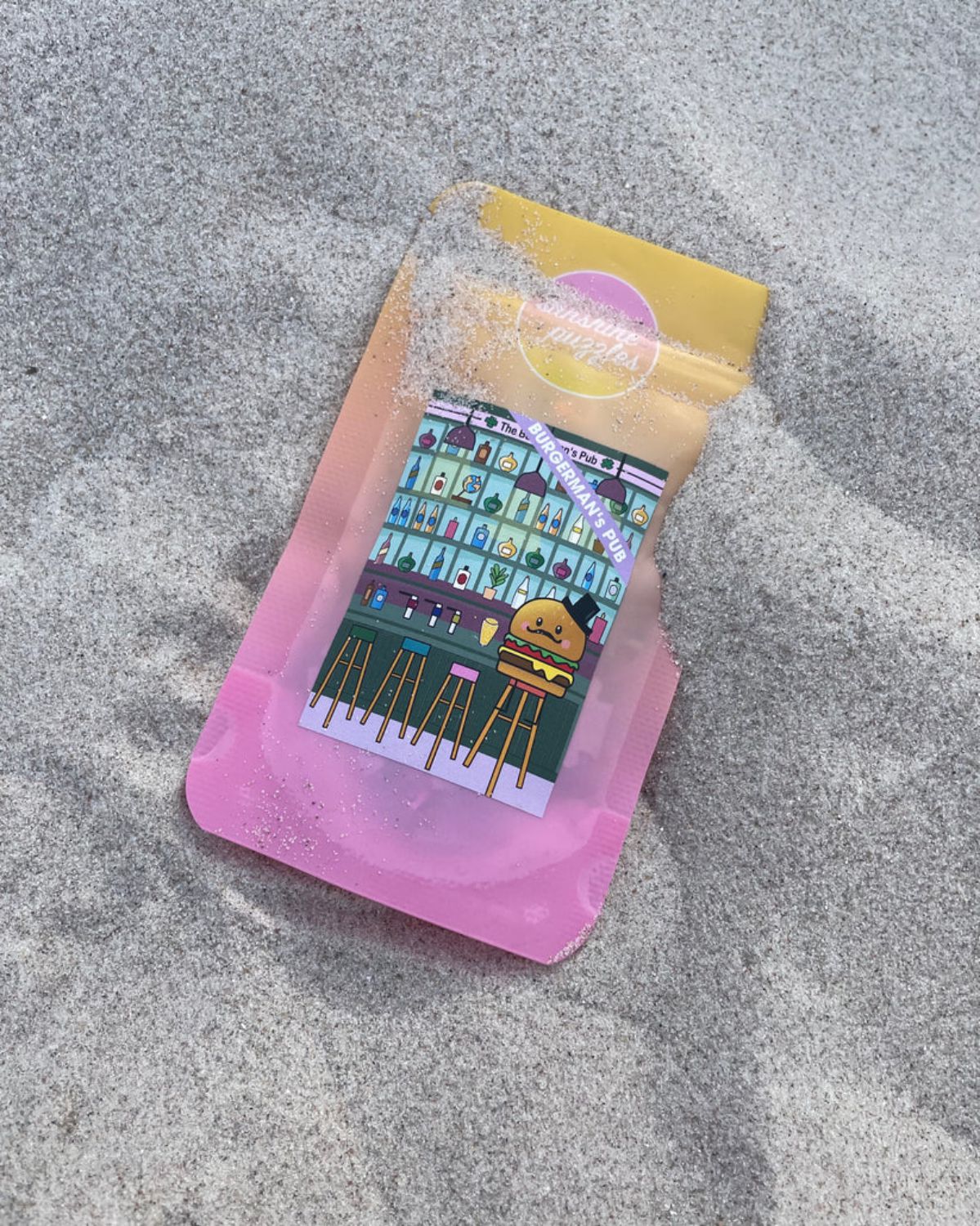 Sunshine Puzzle Mini Puzzle (99 Teile) – Burgermans Pub - von Sunshine Puzzles