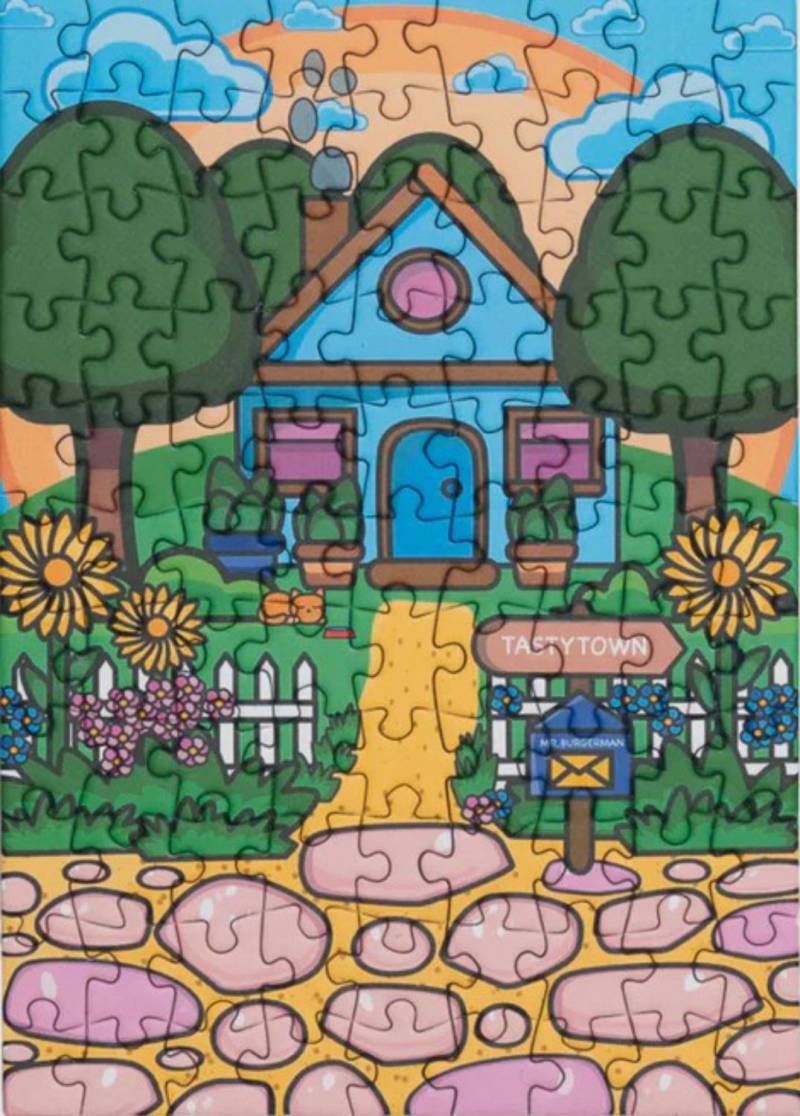 Sunshine Puzzle Mini Puzzle (99 Teile) – Home Sweet Home - von Sunshine Puzzles