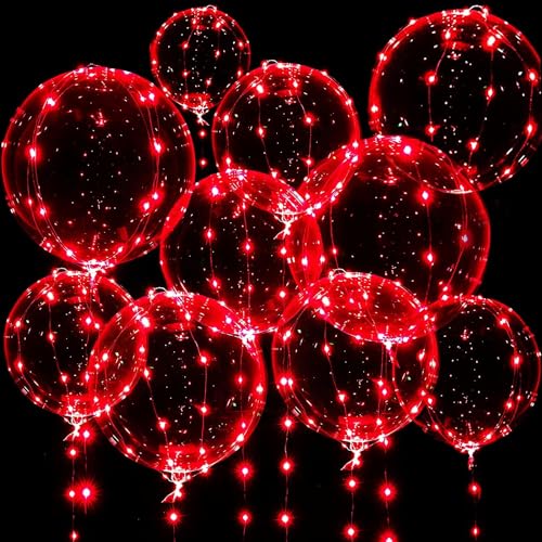 10 Pack LED Ballons,LED Luftballons Leuchtend,Leuchtende Luftballons,Leuchtende Ballons,Luftballons LED 20 Zoll,Luftballons Geburtstag mit Licht,Lichterketten für Geburtstag Valentinstag Party Dekor 10 Pack LED Ballons,LED Luftballons Leuchtend,Leuchtende Luftballons,Leuchtende Ballons,Luftballons LED 20 Zoll,Luftballons Geburtstag mit Licht,Lichterketten für Geburtstag Valentinstag Party Dekor von Sunshine smile