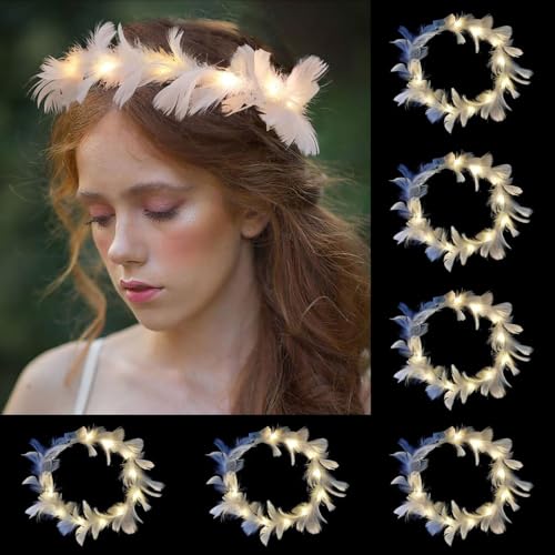 10Pcs LED Haarreif,Haarkranz LED,Haarkranz Leuchtend,Haarkranz Leuchtend,Blumenkranz Leuchtend,LED Blumenkranz Haare für Damen und Kinder Geburtstag Weihnachten Halloween Fasching Party Hochzeit Dekor 10Pcs LED Haarreif,Haarkranz LED,Haarkranz Leuchtend,Haarkranz Leuchtend,Blumenkranz Leuchtend,LED Blumenkranz Haare für Damen und Kinder Geburtstag Weihnachten Halloween Fasching Party Hochzeit Dekor von Sunshine smile