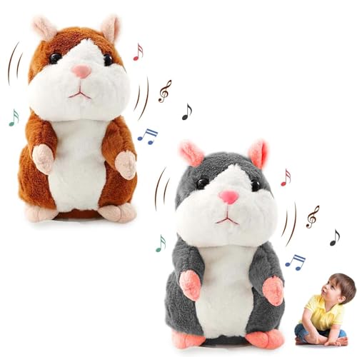 2Sprechende Hamster Wiederholt,Sprechender Hamster Spielzeug,Talking Plüschtier Elektronische,Lustige Kinder Stofftiere,Plüsch Hamster,Maus Kinder Stofftier,Record Spielzeug Interaktives für Baby Kids 2Sprechende Hamster Wiederholt,Sprechender Hamster Spielzeug,Talking Plüschtier Elektronische,Lustige Kinder Stofftiere,Plüsch Hamster,Maus Kinder Stofftier,Record Spielzeug Interaktives für Baby Kids von Sunshine smile