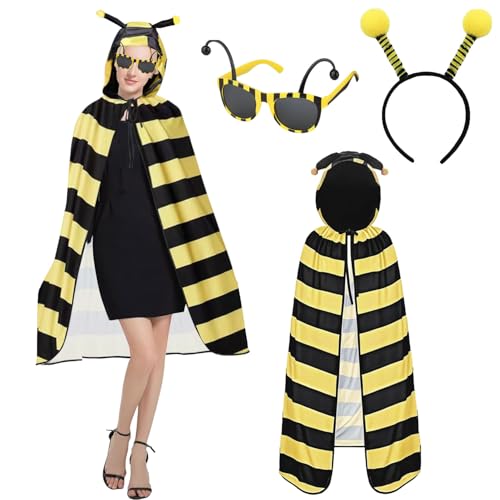 Bienenkostüm Erwachsene,Bienen Kostüm Damen,Bienenkostüm Damen Accessoires,Biene Damen,Bienen Kostüme für Damen,Faschingskostüm Biene,Rollenspiele Biene,Biene Haarreif,Bienenbrille Accessoires Bienenkostüm Erwachsene,Bienen Kostüm Damen,Bienenkostüm Damen Accessoires,Biene Damen,Bienen Kostüme für Damen,Faschingskostüm Biene,Rollenspiele Biene,Biene Haarreif,Bienenbrille Accessoires von Sunshine smile