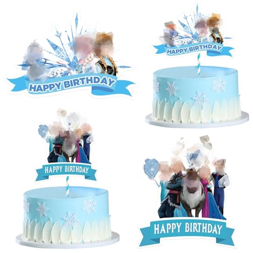 Tortendeko,Geburtstag Deko,Tortenfiguren,Cupcake Deko,Party Kuchen Deko,Tortendeko Cartoon Kindergeburtstag,Geeignet für Babyparty,Kinder Geburtstag Party Torte Deko Supplies von Sunshine smile