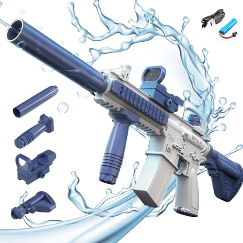 Elektrische Wasserpistole,Wasserpistole Elektrisch,Elektrische Wasserpistole für Erwachsene,Automatische Wasserpistole,Combat Water Gun,Wassergewehr Pistole,Große Spritzpistole Elektrische Wasserpistole,Wasserpistole Elektrisch,Elektrische Wasserpistole für Erwachsene,Automatische Wasserpistole,Combat Water Gun,Wassergewehr Pistole,Große Spritzpistole von Sunshine smile