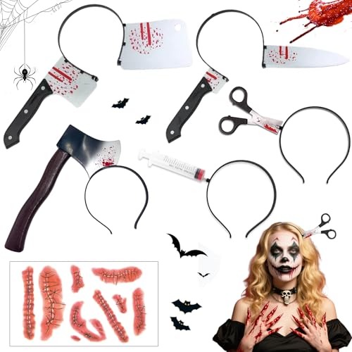 Halloween Horror Haarreifen Set,5 Stück Halloween Haarreifen Blutige,Halloween Stirnband,Halloween Haarreif,Halloween Accessoires,Halloween Party Requisiten für Fasching Karneval Kostüm Party Cosplay Halloween Horror Haarreifen Set,5 Stück Halloween Haarreifen Blutige,Halloween Stirnband,Halloween Haarreif,Halloween Accessoires,Halloween Party Requisiten für Fasching Karneval Kostüm Party Cosplay von Sunshine smile