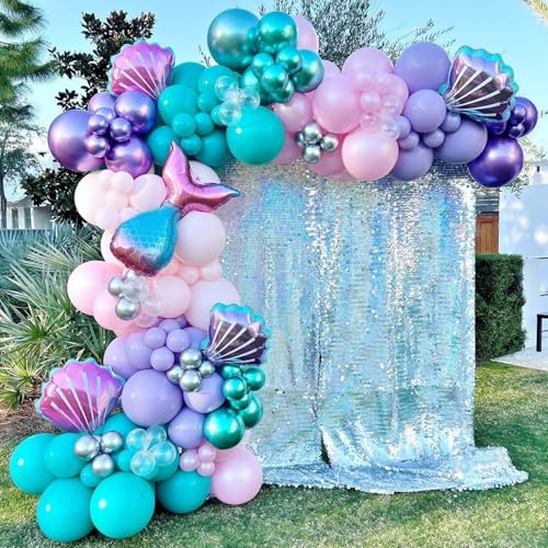 Meerjungfrau Luftballon Girlande,150 Stück Meerjungfrau Premium Luftballon Girlande Set,Ballongirlande Party Deko für Geburtstagsdeko, Abiball,Partydekorationen,Hochzeit Meerjungfrau Luftballon Girlande,150 Stück Meerjungfrau Premium Luftballon Girlande Set,Ballongirlande Party Deko für Geburtstagsdeko, Abiball,Partydekorationen,Hochzeit von Sunshine smile