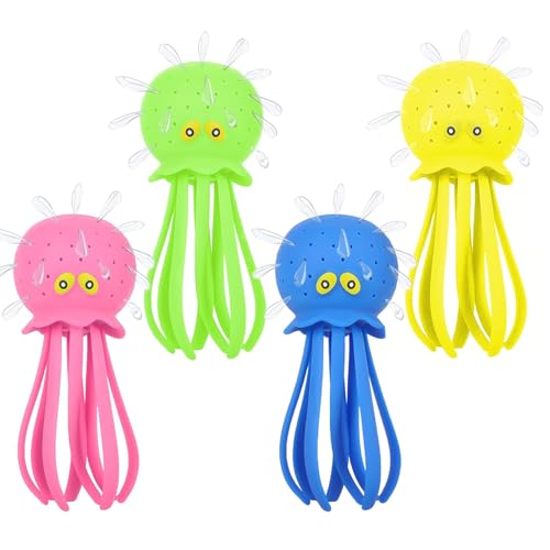 Oktopus Wiederverwendbare Wasserbomben,4 Stück Wasserbomben,Wasserspielzeug Pool,Wassertiere mit Wasserbombeneffekt,Wasserspielzeug,Wasserspielzeug Pool für Kinder,Wasserfrisbee Splash Oktopus Wiederverwendbare Wasserbomben,4 Stück Wasserbomben,Wasserspielzeug Pool,Wassertiere mit Wasserbombeneffekt,Wasserspielzeug,Wasserspielzeug Pool für Kinder,Wasserfrisbee Splash von Sunshine smile