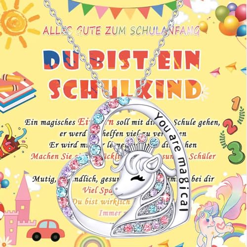Schutzengel Halskette Schulkind,Schultüte Füllung,Schulanfang Glücksbringer,Geschenk Glückbringer,Grußkarte Geschenkbox,Einschulung Geschenk Jungen Mädchen,Einschulungsgeschenk für Mädchen Schutzengel Halskette Schulkind,Schultüte Füllung,Schulanfang Glücksbringer,Geschenk Glückbringer,Grußkarte Geschenkbox,Einschulung Geschenk Jungen Mädchen,Einschulungsgeschenk für Mädchen von Sunshine smile