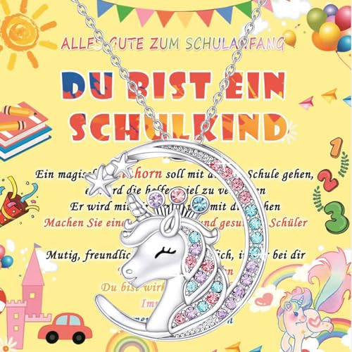 Schutzengel Halskette Schulkind,Schultüte Füllung,Schulanfang Glücksbringer,Geschenk Glückbringer,Grußkarte Geschenkbox,Einschulung Geschenk Jungen Mädchen,Einschulungsgeschenk für Mädchen Schutzengel Halskette Schulkind,Schultüte Füllung,Schulanfang Glücksbringer,Geschenk Glückbringer,Grußkarte Geschenkbox,Einschulung Geschenk Jungen Mädchen,Einschulungsgeschenk für Mädchen von Sunshine smile
