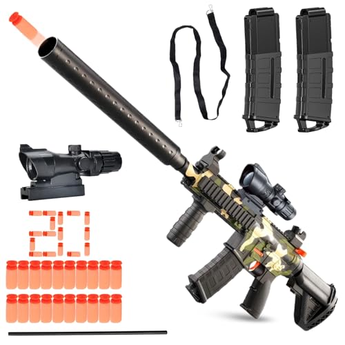 Spielzeug Pistole,Soft Bullet Gun M416,Pistole Kinder,Spielzeug Pistole mit Munition,Soft Bullet Toy Pistole,Schaumstoff Pistole,Spielzeugpistole für 6+ Kindergeschenke Spielzeug Pistole,Soft Bullet Gun M416,Pistole Kinder,Spielzeug Pistole mit Munition,Soft Bullet Toy Pistole,Schaumstoff Pistole,Spielzeugpistole für 6+ Kindergeschenke von Sunshine smile