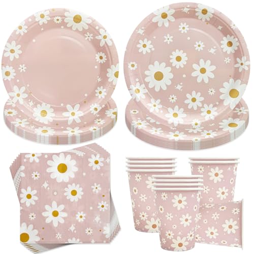 Sunshine smile 50 Stück Gänseblümchen Partygeschirr Set,Partygeschirr Gänseblümchen,Blumen Deko Geburtstag Kinder,Gänseblümchen Pappteller Becher Servietten Kindergeburtstag Deko Sunshine smile 50 Stück Gänseblümchen Partygeschirr Set,Partygeschirr Gänseblümchen,Blumen Deko Geburtstag Kinder,Gänseblümchen Pappteller Becher Servietten Kindergeburtstag Deko von Sunshine smile