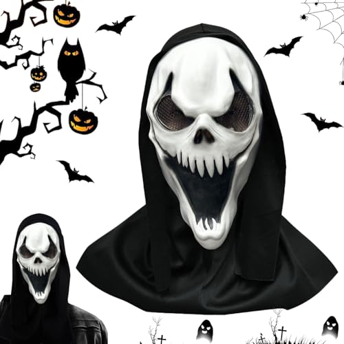 Sunshine smile Halloween Ghostface Maske,Scream Maske für Kinder Erwachsene Sunshine smile Halloween Ghostface Maske,Scream Maske für Kinder Erwachsene von Sunshine smile