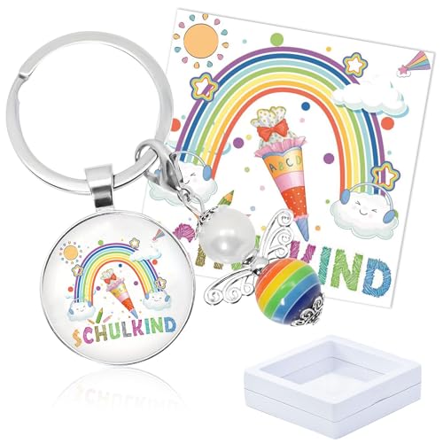 Sunshine smile Schutzengel Schlüsselanhänger als Schulkind,Schulkind Schultüte Füllung,Schulanfang Glücksbringer,Geschenk Glückbringer,Grußkarte Geschenkbox,Einschulung Geschenk Jungen Mädchen Sunshine smile Schutzengel Schlüsselanhänger als Schulkind,Schulkind Schultüte Füllung,Schulanfang Glücksbringer,Geschenk Glückbringer,Grußkarte Geschenkbox,Einschulung Geschenk Jungen Mädchen von Sunshine smile