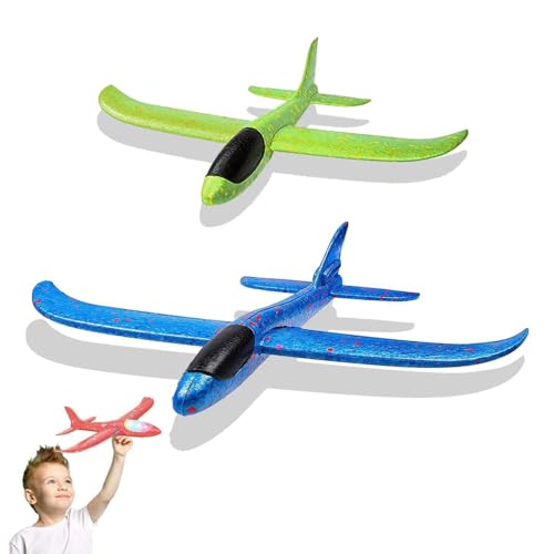 Sunshine smile Segelflugzeug,2 Stück Styroporflieger,Manuelles werfen Flugzeug,Schaum Flugzeug Spielzeug,Kinder Schaum Segelflugzeug,Werfen,Modell,Sportarten Outdoor Spielzeug Sunshine smile Segelflugzeug,2 Stück Styroporflieger,Manuelles werfen Flugzeug,Schaum Flugzeug Spielzeug,Kinder Schaum Segelflugzeug,Werfen,Modell,Sportarten Outdoor Spielzeug von Sunshine smile