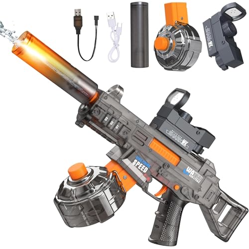 Wasserpistole Elektrisch,Water Gun für Kinder und Erwachsene,Hohe Kapazität Elektrische Wasserpistole,Wasserpistole mit Großer Reichweite,Spritzpistolen Spielzeug für Sommer Garten Pool Strand von Sunshine smile