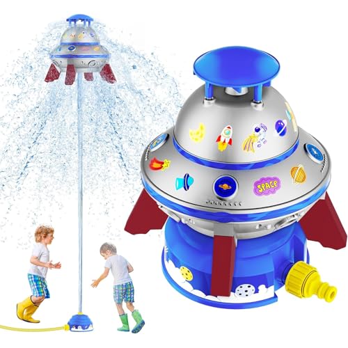Wasserspielzeug Kinder Outdoor Spielzeug,Sprinkler Outdoor Spiele,Gartensprinkler für Kinder in UFOform,Sprinklerspielzeug Outdoor,Wassersprinkler UFO,Launch Garten Wasserstrahl,Gartenspielzeug Wasserspielzeug Kinder Outdoor Spielzeug,Sprinkler Outdoor Spiele,Gartensprinkler für Kinder in UFOform,Sprinklerspielzeug Outdoor,Wassersprinkler UFO,Launch Garten Wasserstrahl,Gartenspielzeug von Sunshine smile