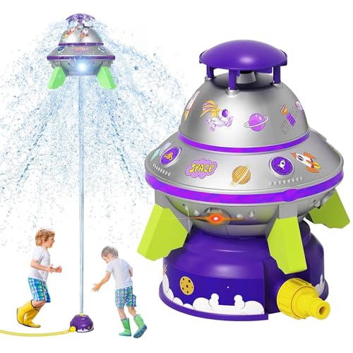 Wasserspielzeug Kinder Outdoor Spielzeug,Sprinkler Outdoor Spiele,Gartensprinkler für Kinder in UFOform,Sprinklerspielzeug Outdoor,Wassersprinkler UFO,Launch Garten Wasserstrahl,Gartenspielzeug Wasserspielzeug Kinder Outdoor Spielzeug,Sprinkler Outdoor Spiele,Gartensprinkler für Kinder in UFOform,Sprinklerspielzeug Outdoor,Wassersprinkler UFO,Launch Garten Wasserstrahl,Gartenspielzeug von Sunshine smile