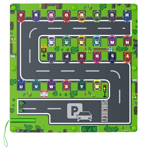 Montessori Spielzeug ab 3 4 5 Jahre, Magnetspiel Labyrinth Holzspielzeug Magnetisches Alphabet Puzzle, Kinder Holzspielzeug Geschenk für Mädchen Jungen Geburtstag Weihnachten Montessori Spielzeug ab 3 4 5 Jahre, Magnetspiel Labyrinth Holzspielzeug Magnetisches Alphabet Puzzle, Kinder Holzspielzeug Geschenk für Mädchen Jungen Geburtstag Weihnachten von Sunshinestar