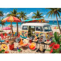 Beach Campout 500 PC Puzzle von Sunsout Inc.
