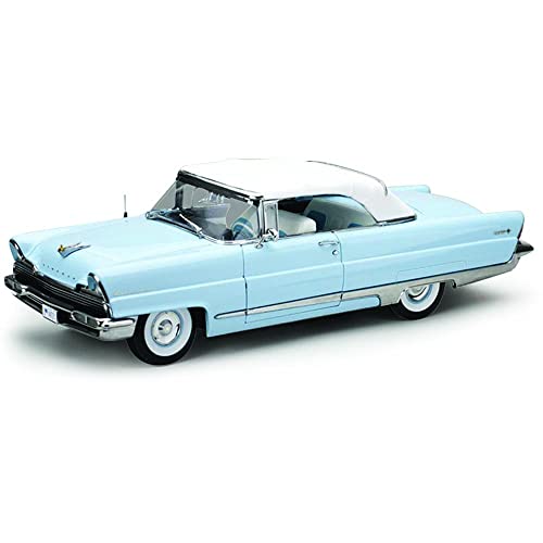 Sun-Star 1/18 Lincoln Premier Cabrio geschlossen 1956 Weiß Fairmont Blau 04721 von Sunstar