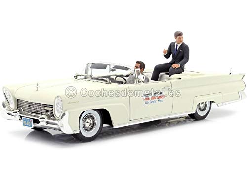 Sunstar - DieCast Modell 1958 Lincoln Continental John F. Kennedy in Oregon 1960 mit 2 Harzfiguren 1/18 Car Original Sunstar - DieCast Modell 1958 Lincoln Continental John F. Kennedy in Oregon 1960 mit 2 Harzfiguren 1/18 Car Original von Sunstar