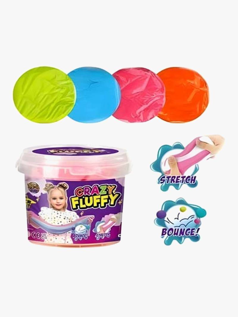 Suntoy Crazy Fluffy Flummi-Knete 400g von Suntoy