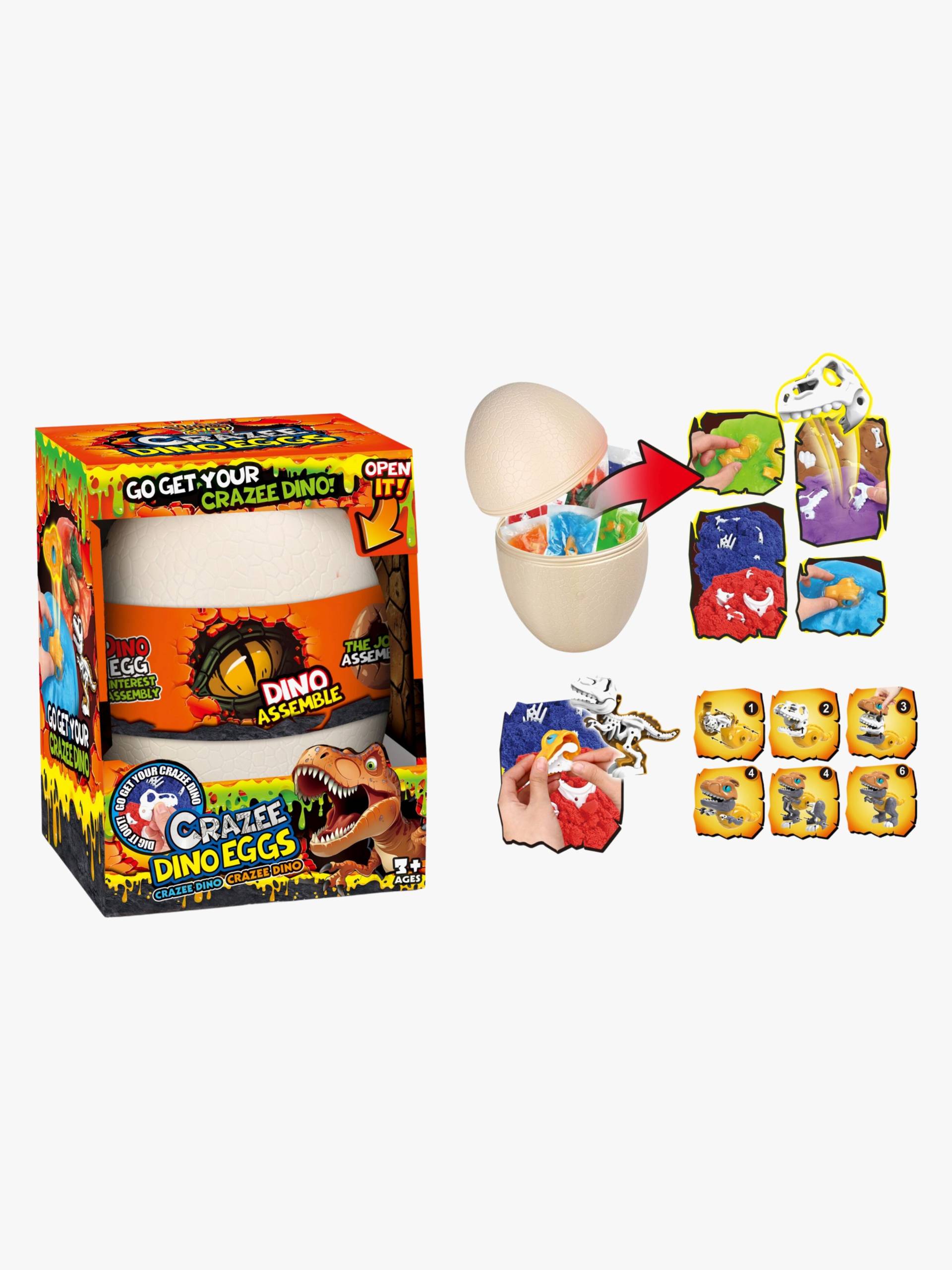 Suntoy Ei Mit Knete und Slime Gemischte Auswahl von Suntoy