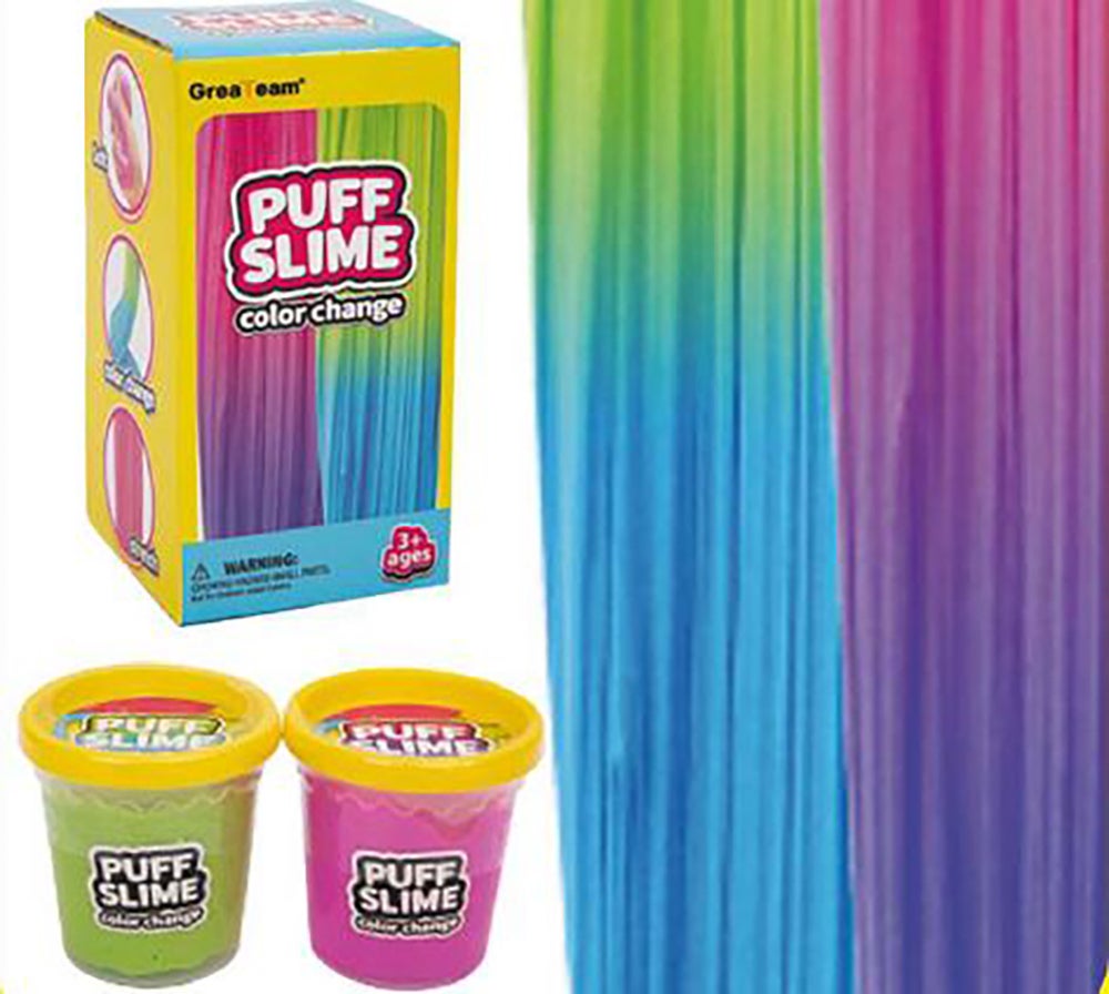 Suntoy Puff Slime Color Change Quetschknete 2er-Pack von Suntoy