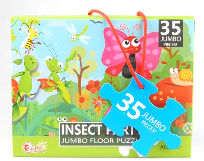 Suntoy Puzzle Jumbo Insekten 35 Teile von Suntoy