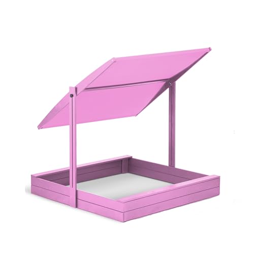 Sandkasten mit Dach 120x120 140x140 150x150 Imprägniert Modell 2025 mit Sonnenschutz mit UV 100+ Schutz Sandbox mit Sandkastenvlies Holz, Sandkiste Sandbox Sandkasten mit Dach 120x120 140x140 150x150 Imprägniert Modell 2025 mit Sonnenschutz mit UV 100+ Schutz Sandbox mit Sandkastenvlies Holz, Sandkiste Sandbox von Sunwood