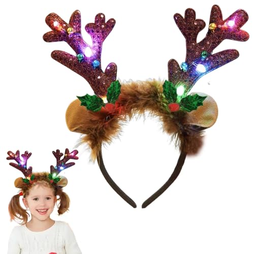 1 Stück Antlers Haarschmuck Weihnachten Rentier Kopfschmuck Weihnachten Rentier Weihnachts Haarreif Erwachsene Kinder, Weihnachts Stirnbänder, Weihnachtsgeweih, Geweih Stirnband, Weihnachtsschmuck 1 Stück Antlers Haarschmuck Weihnachten Rentier Kopfschmuck Weihnachten Rentier Weihnachts Haarreif Erwachsene Kinder, Weihnachts Stirnbänder, Weihnachtsgeweih, Geweih Stirnband, Weihnachtsschmuck von Sunwuun