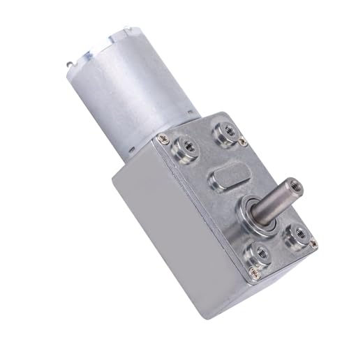 Sunydog 12 -V -Motor Großer Torsion, 12 V Wurmgetriebe Motor Reichweite, Nistmaschine, Unterhaltung (50) von Sunydog