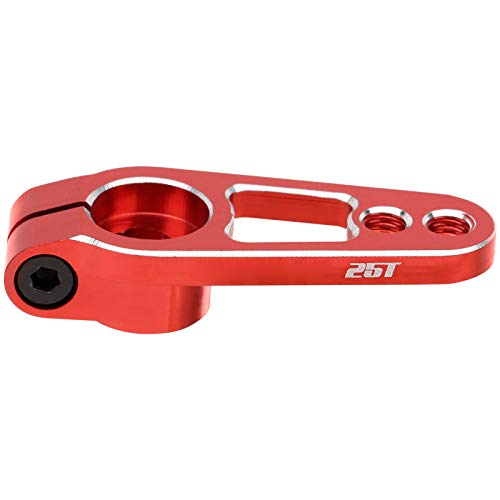 Sunydog 25t Servoarm, Lenksgetriebe Accessoire Ersatzteil, CNC -bearbeitete Aluminium (Rot) von Sunydog