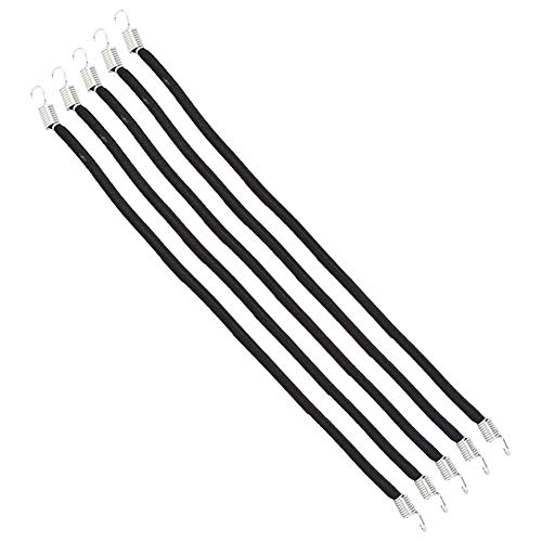 Sunydog Elastic Seil, 5pcs Gepäckkabelzubehör -Set, Passt D90/SCX10/1/10 Crawler, Schwarz, (10 cm) von Sunydog