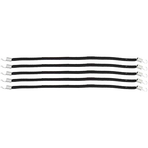 Sunydog Elastic Seil, 5pcs Gepäckkabelzubehör -Set, Passt D90/SCX10/1/10 Crawler, Schwarz, (15 cm) von Sunydog