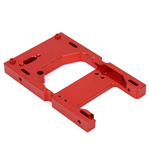 Sunydog Hochleistungs -Aluminiumlegierung, Zubehör, Lenkmotor -Fixierbasis WPL Auto, Farben (Rot) von Sunydog
