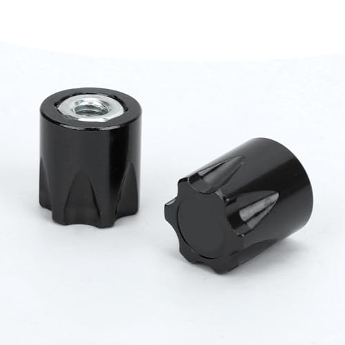 Sunydog Rad Rim Center Cap Nut Quality Upgrade Accessoire Geeignetes Axial SCX10 (Schwarz) von Sunydog