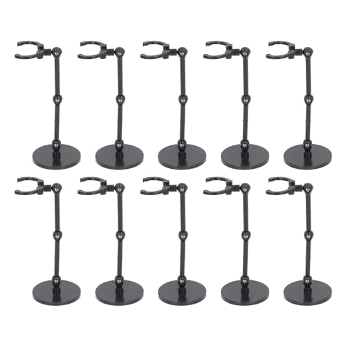 Sunydog Setzt Puppenbestand, Anzeigeinhaber Aktions -Figuren Stand Doll Support Frame Kompatibel (Schwarz #11) von Sunydog