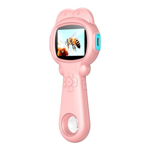 Suoumwa 200W Kids Mini Optical Microscope 500x mit Foto- und Videofunktion- Microskopic World Science Tool für Kinder Beobachten von Suoumwa