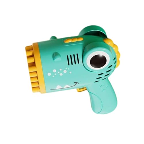 Suoumwa 40 Löcher Dinosaurier Seifenblasen Handvollautomatische Seifenblasenmaschine Ohne Batterie und Seifenblasenwasser für Kinder Geschenk Geld A von Suoumwa
