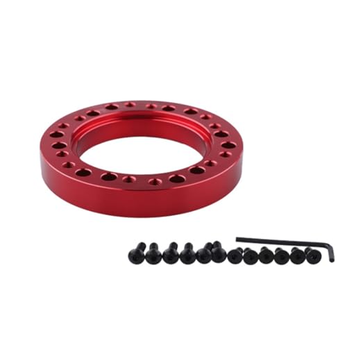Suoumwa Auto-Spiel-Lenkradbasis-Abstandshalter, 13 mm Erhöhungspads, Lenkradbasis-Adapter für Rennspiele Suoumwa Auto-Spiel-Lenkradbasis-Abstandshalter, 13 mm Erhöhungspads, Lenkradbasis-Adapter für Rennspiele von Suoumwa