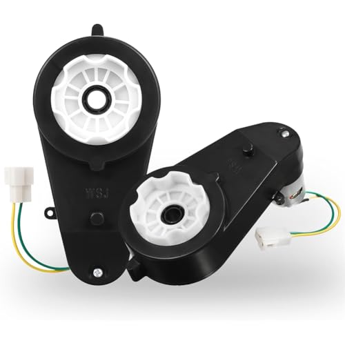 Suoumwa Ersatzteile 2pcs 24 V für Kinder mit Spielzeugauto, 24 V 45000 U/Min Getriebekasten für Kinder Elektrische Fahrt mit Spielzeugauto RS555 Suoumwa Ersatzteile 2pcs 24 V für Kinder mit Spielzeugauto, 24 V 45000 U/Min Getriebekasten für Kinder Elektrische Fahrt mit Spielzeugauto RS555 von Suoumwa