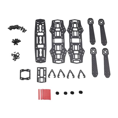 Suoumwa QAV250 Vierachsiges Kohlefaser-Rahmen-Kit Reisemaschine FPV-Modellrahmen FPV-Modellrahmen Luftfahrt-Einheit Langstrecken-FPV-Drohnenrahmen FPV-Drohnenrahmen von Suoumwa