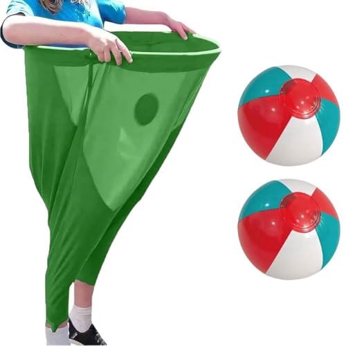 Suoumwa Riese Oma Pants Yard Game Set Outdoor Fun Ball Catching Game für Gruppensideal -Partys Family Treffen Grün Suoumwa Riese Oma Pants Yard Game Set Outdoor Fun Ball Catching Game für Gruppensideal -Partys Family Treffen Grün von Suoumwa